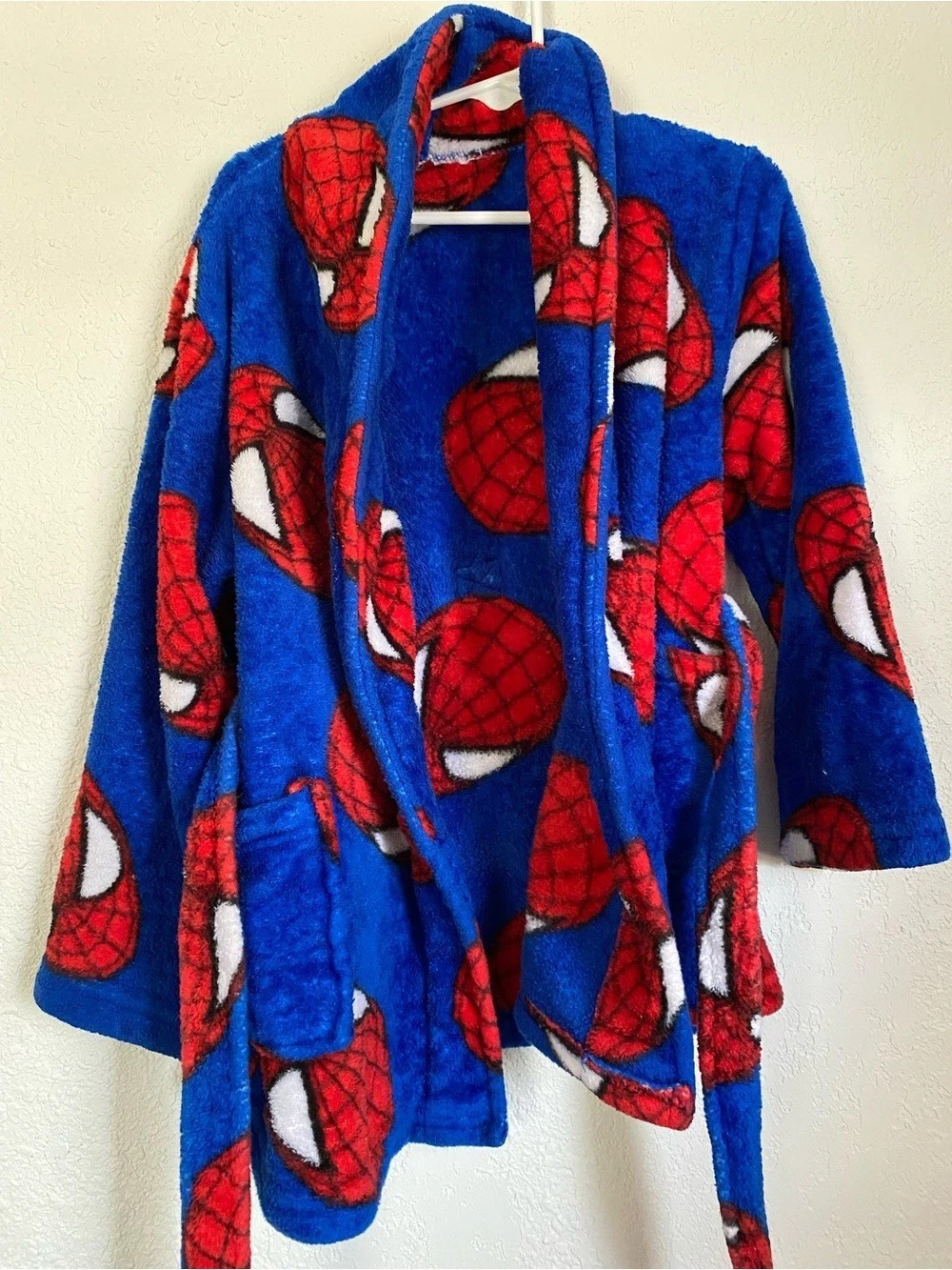 Spider-Man Robe Blue